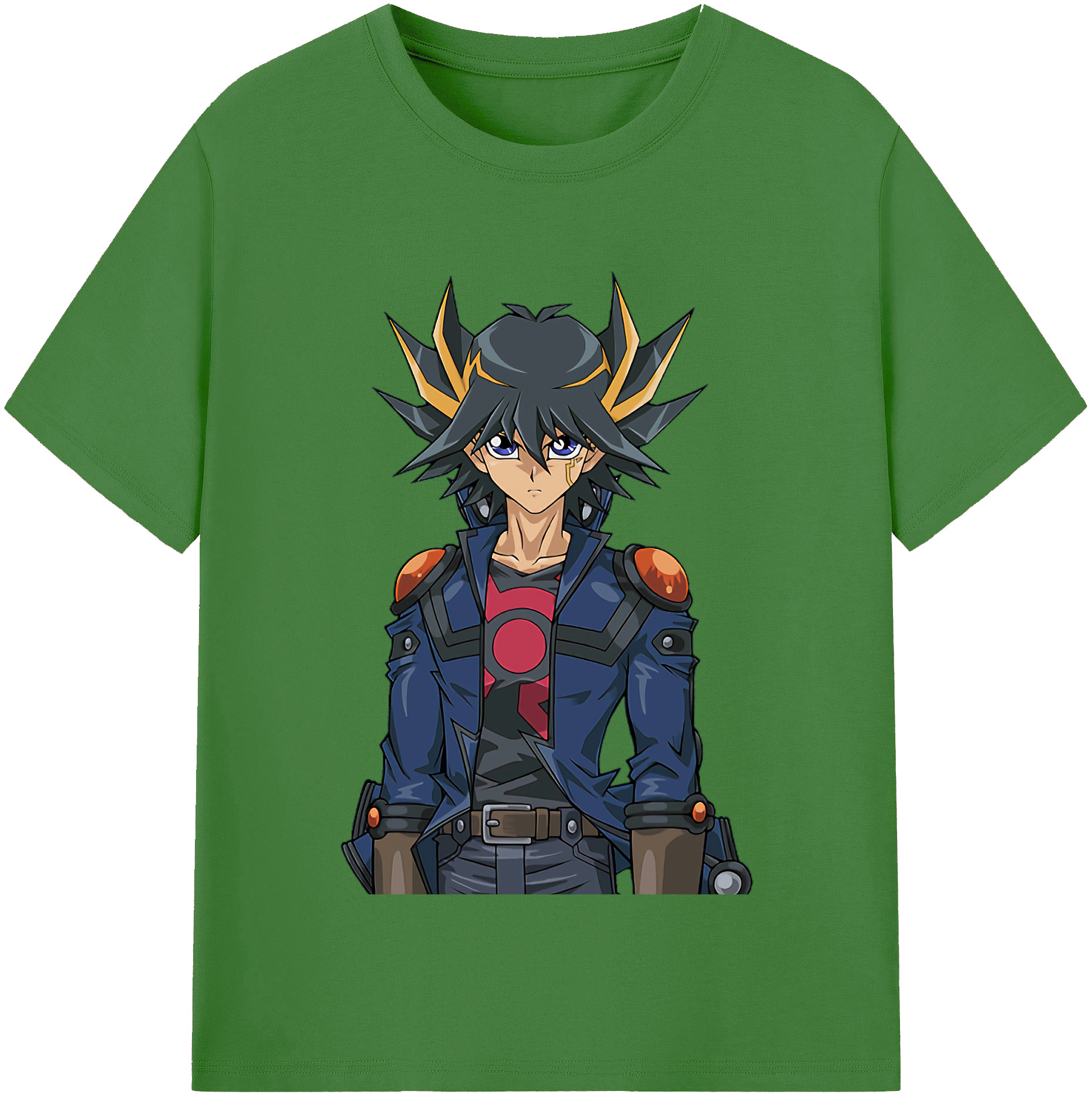 （画像用） 遊☆戯☆王 Yu-Gi-Oh! レディースカジュアルプリントTシャツ（綿100％）
